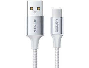 Kabel USB - USB-C UGREEN US288 15W 0.5 m Biały