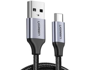Kabel USB - USB-C UGREEN US288 15W 0.5 m Czarny