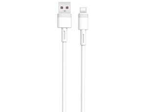 Kabel USB - USB-C XO NB-Q166 5A 1 m Biały