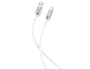 Kabel USB - USB-C XO NB251 6A 1 m Biały