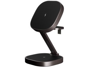 Ładowarka indukcyjna ALLITY GSM186416 AWC 3w1 25W Grafitowy MagSafe