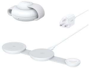 Ładowarka indukcyjna ANKER MagGo 15W 3w1 B25M8H21 Biały Qi2 MagSafe