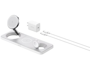 Ładowarka indukcyjna ANKER MagGo 3w1 B25M1321 15W Biały Qi2 MagSafe
