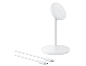 Ładowarka indukcyjna ANKER MagGo Stand 15W Biały Qi2 MagSafe