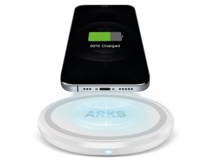 Ładowarka indukcyjna ARKS ARWIRELESSUF15W Biały Qi
