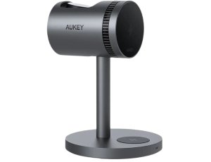 Ładowarka indukcyjna AUKEY LC-MC311A 3w1 Pro 15W z chłodzeniem Szary MagSafe