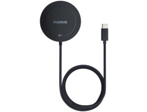 Ładowarka indukcyjna BASEUS Simple Mini 4 15W Czarny Qi2 MagSafe
