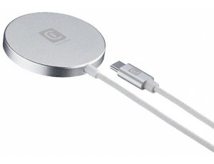 Ładowarka indukcyjna CELLULARLINE WIRPADMAGQI25W Qi 2.2 25W 1 m Srebrny MagSafe