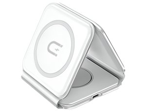 Ładowarka indukcyjna DUDAO A11N 3w1 15W Biały Qi MagSafe