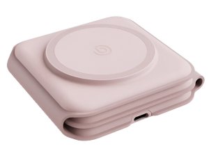 Ładowarka indukcyjna ENERGEA Bazic GoMag Trio Plus 15W Różowy MagSafe