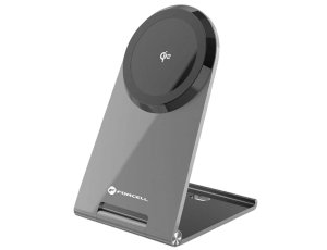 Ładowarka indukcyjna FORCELL F-Energy Flip Charge 15W Srebrny Qi2 MagSafe