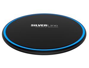 Ładowarka indukcyjna GÖTZE & JENSEN Silver Line QIWC10W-K Czarny Qi