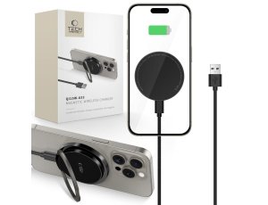 Ładowarka indukcyjna TECH-PROTECT QI15W-A33 Magnetic 15W Czarny Qi MagSafe