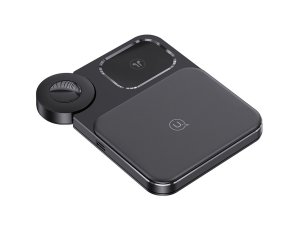 Ładowarka indukcyjna USAMS 3w1 CD190WXC01 (US-CD190) 15W Czarny Qi MagSafe