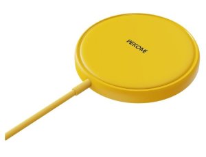 Ładowarka indukcyjna WEKOME WP-U166 Tint Series 15W Żółty Qi MagSafe