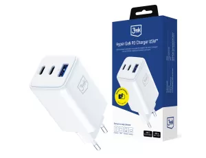 Ładowarka sieciowa 3MK Hyper Charger 65W Biały