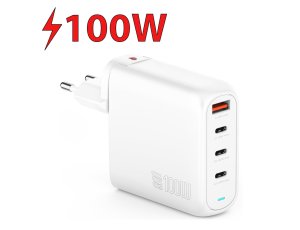 Ładowarka sieciowa 4SMARTS GaN Flex Pro 100W Biały