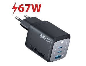 Ładowarka sieciowa ANKER GaNPrime 735 67W Czarny