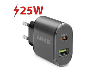 Ładowarka sieciowa ARKS ARTRPD25W 25W Czarny