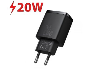 Ładowarka sieciowa BASEUS CCXJ-B01 20W Czarny