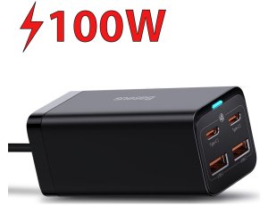 Ładowarka sieciowa BASEUS GaN3 Pro 100W Czarny