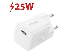 Ładowarka sieciowa BASEUS GaN5 Mini 25W Biały