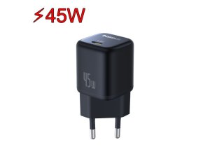 Ładowarka sieciowa BASEUS PicoGo Gan Fast Charger 45W Czarny
