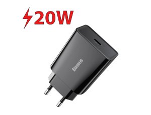 Ładowarka sieciowa BASEUS Speed Mini Quick Charger 20W Czarny