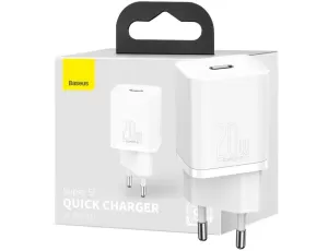 Ładowarka sieciowa BASEUS Super Si 20W Biały