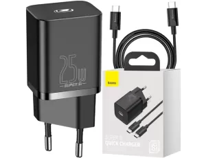 Ładowarka sieciowa BASEUS Super Si 25W Czarny