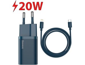 Ładowarka sieciowa Baseus Super Si Quick Charger 1C 20W Niebieski