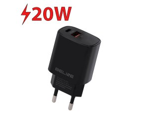Ładowarka sieciowa BELINE BLN2CB20 20W Czarny