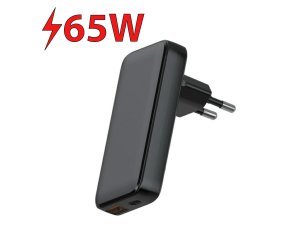 Ładowarka sieciowa BELINE BLN2CW65 65W GaN PD Czarny