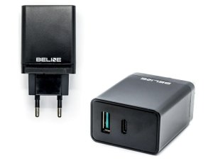 Ładowarka sieciowa BELINE Celline 5A 18W Czarny