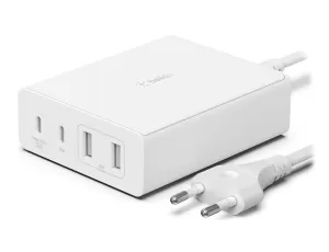 Ładowarka sieciowa BELKIN GaN Desktop Charger WCH010VFWH 108W Biały