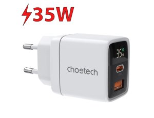 Ładowarka sieciowa CHOETECH PD6052 35W Biały