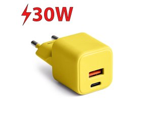 Ładowarka sieciowa COLORUM CLS30-AC-05 30W Żółty