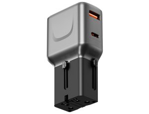 Ładowarka sieciowa ENERGEA TravelGo 35W Grafitowo-czarny