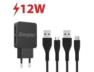 Ładowarka sieciowa ENERGIZER HardCase 12W Czarny