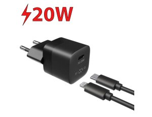 Ładowarka sieciowa FIXED FIXC20M-CL-BK 20W Czarny
