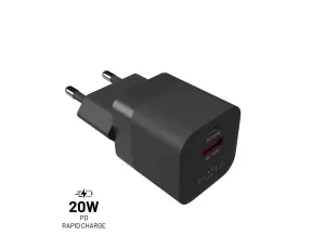 Ładowarka sieciowa FIXED FIXC20M-CL-BK 20W Czarny