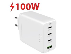 Ładowarka sieciowa FIXED GaN 100W Biały