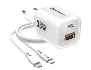 Ładowarka sieciowa FORCELL F-Energy VT-41 33W Biały