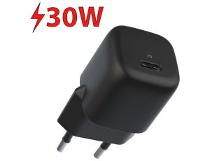 Ładowarka sieciowa GOGEN ACHPD130B PD 30W Czarny