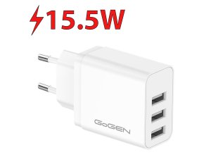 Ładowarka sieciowa GOGEN GOG-ACH301W 15.5W Biały