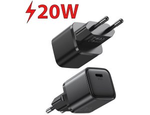 Ładowarka sieciowa JOYROOM L-P202 PD20W/QC3.0 Czarny 20W