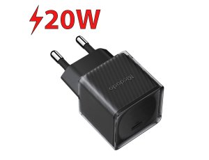 Ładowarka sieciowa MCDODO CH-3771 20W GaN Czarny