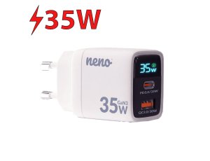 Ładowarka sieciowa NENO 35W GaN3 Biały