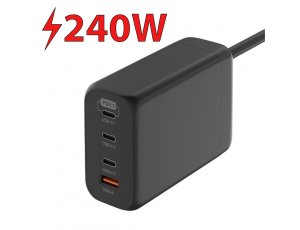 Ładowarka sieciowa NEWELL GaN 240W Czarny
