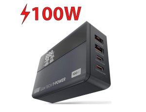 Ładowarka sieciowa NEWELL GaN Tech T-power 100W Czarny